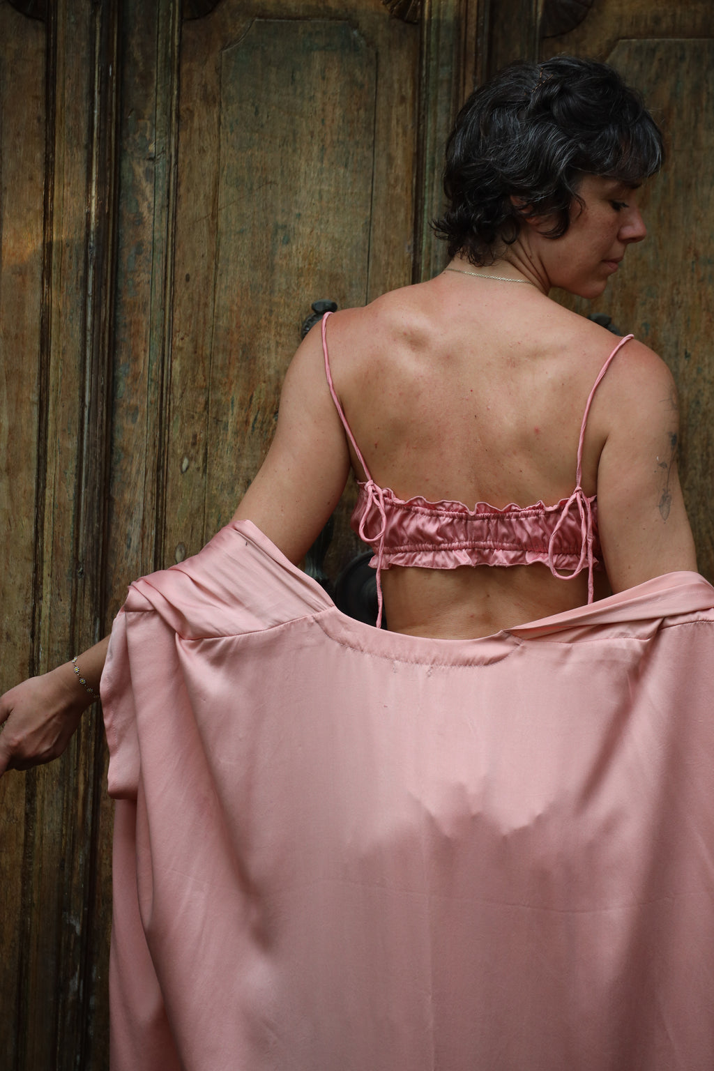 The Flora Top - Desert Rose