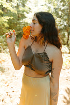 The Flora Top - Cedar Smoke