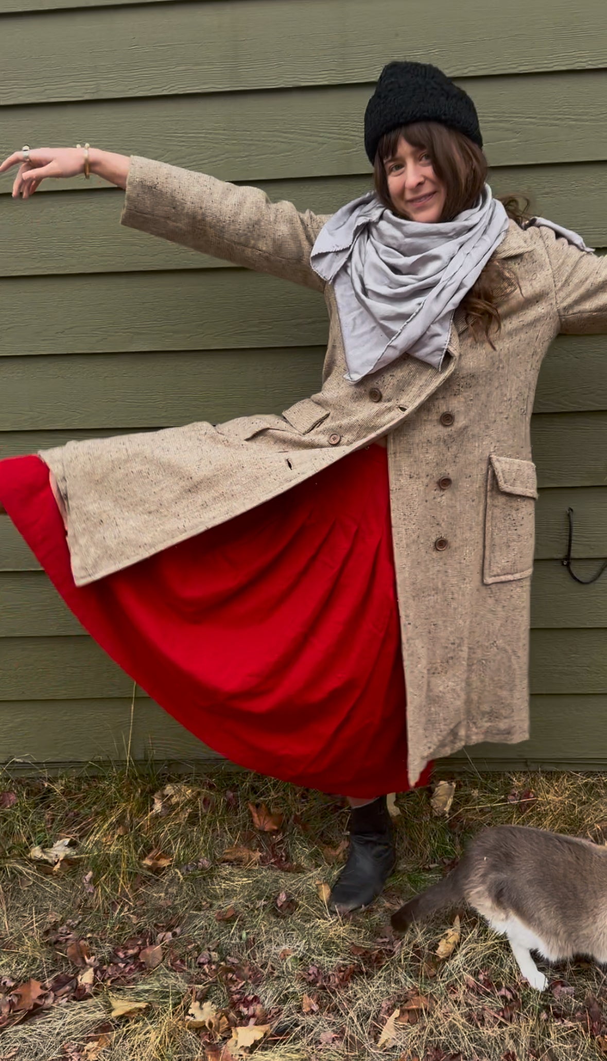 Cochineal Scarf Made to Order